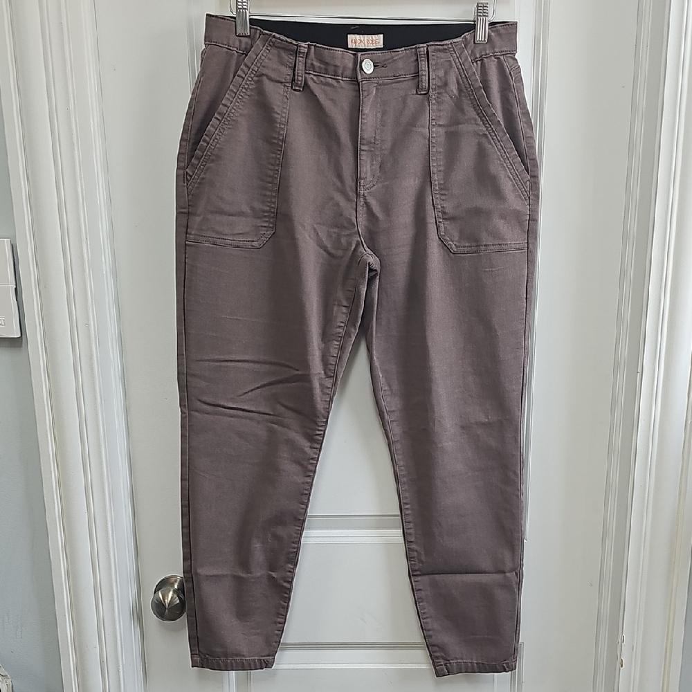Knox Rose Brown Chinos Relaxed Fit